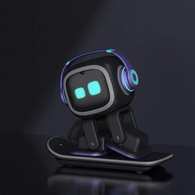 Emo Robot Pet Inteligente Future Ai Robot Voice Smart Robot Electronic Toys Pvc Desktop Companion Robot For Kids Xmas Presents