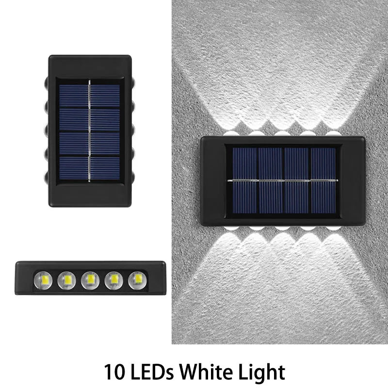 Solar LED Convex Wall Lamp