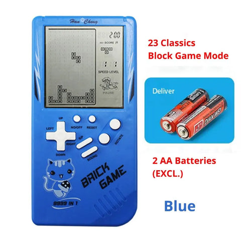 Classic Retro Puzzle Handheld Game Console Toy for Kids