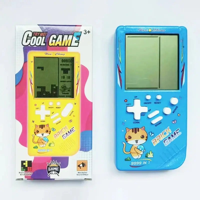 Classic Retro Puzzle Handheld Game Console Toy for Kids