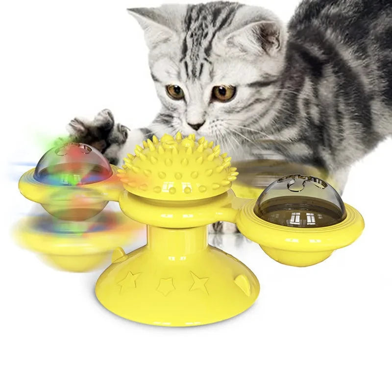 Windmill Interactive Pet Toy