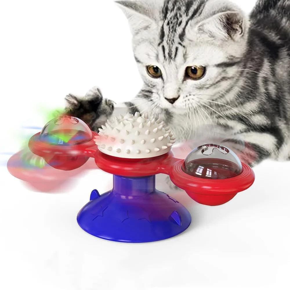 Windmill Interactive Pet Toy