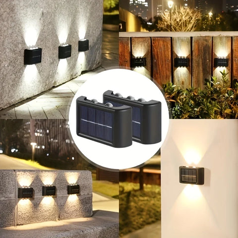 Solar LED Convex Wall Lamp