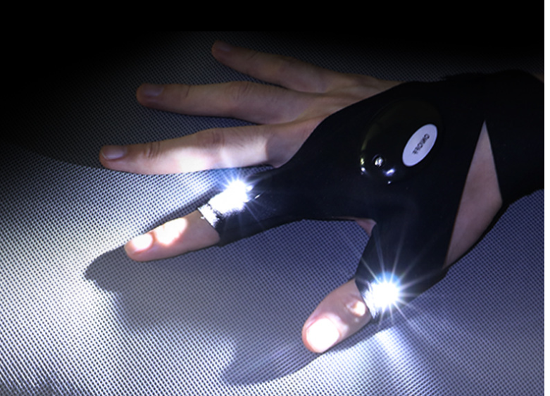 Glowish LED Lighted Gloves