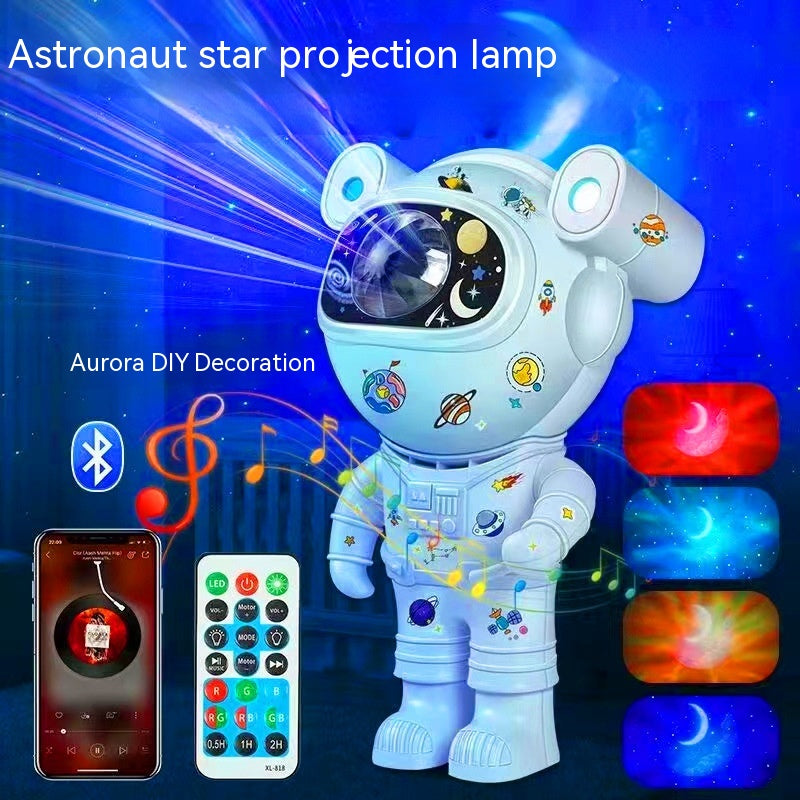 Kids Astronaut Night Light Projector