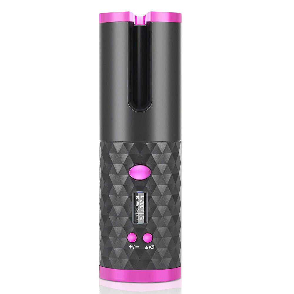 LCD Display Hair Curler