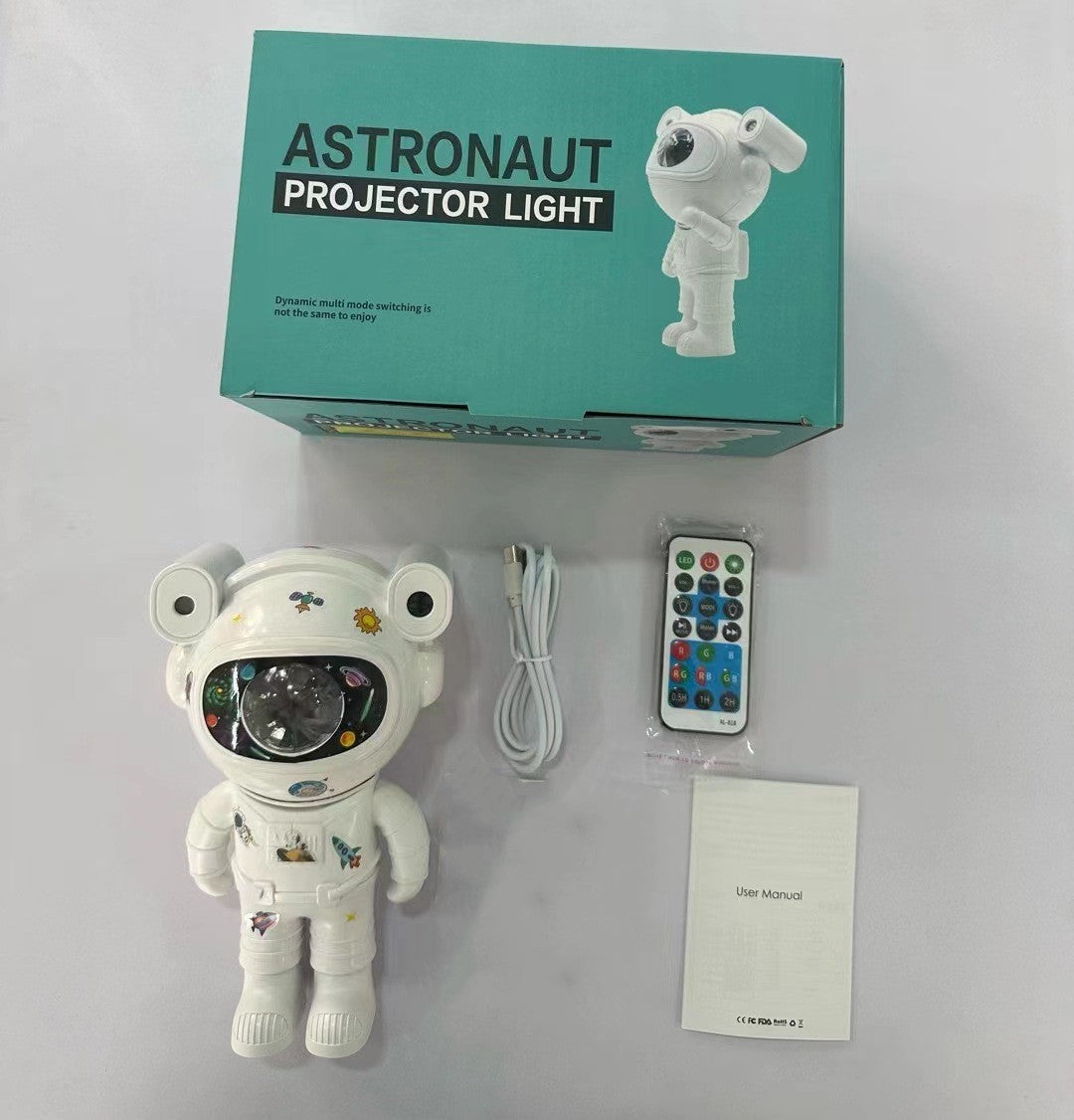 Kids Astronaut Night Light Projector