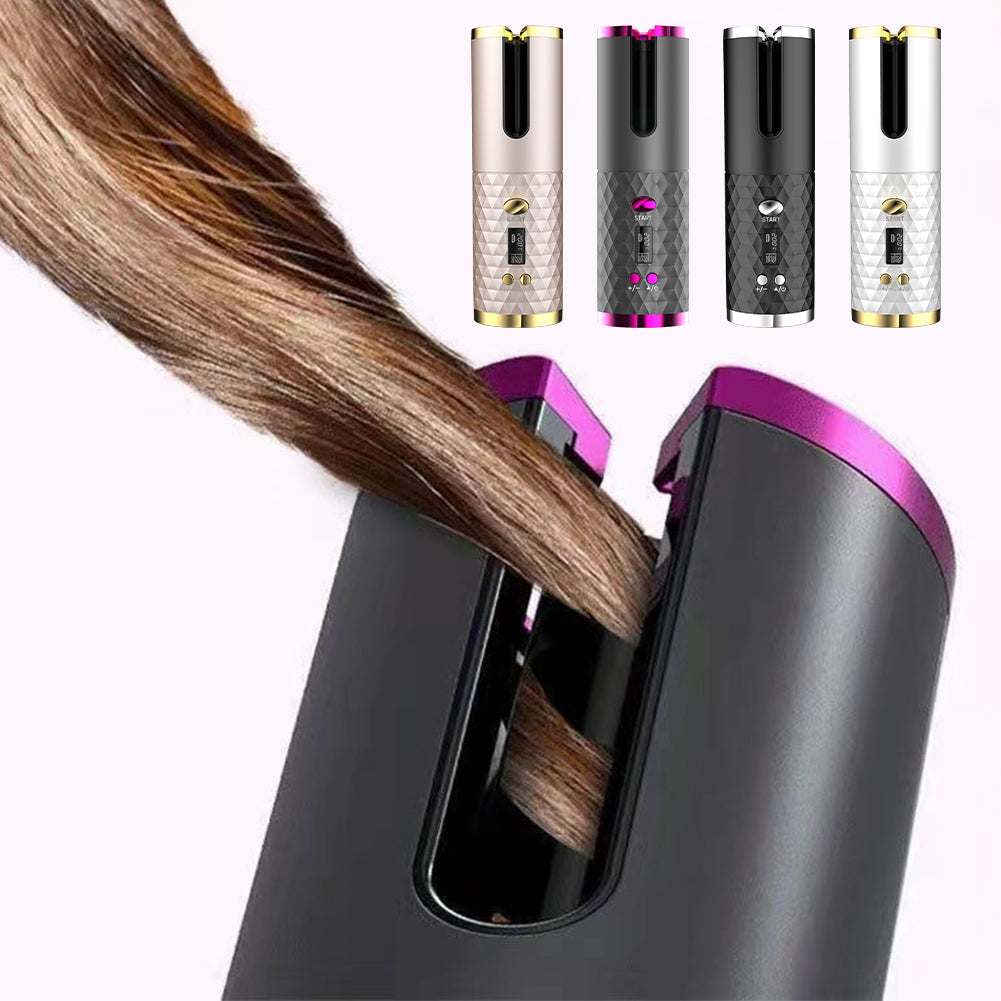 LCD Display Hair Curler